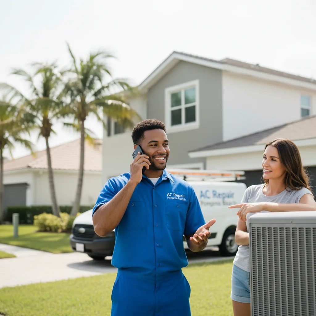 AC Repair Pompano Beach customer support in Oak Hill